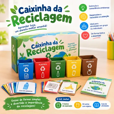 Caixinha da reciclagem